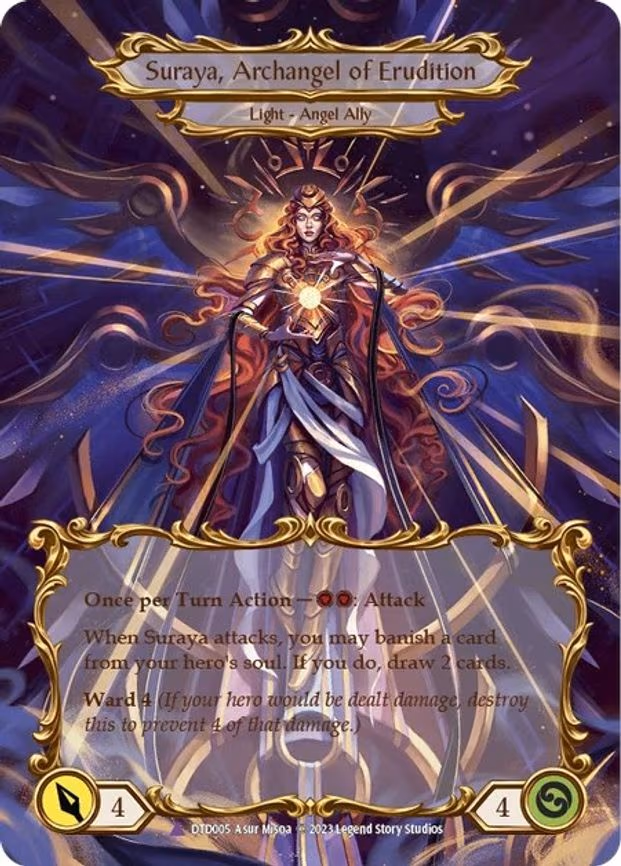 Figment of Erudition // Suraya, Archangel of Erudition (Marvel) - Marvel (DTD005)