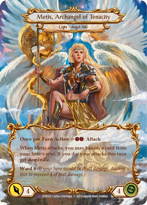 Figment of Tenacity // Metis, Archangel of Tenacity (Marvel) - Marvel (DTD010)