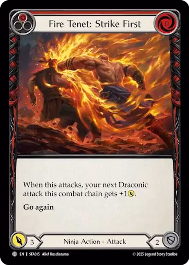 Fire Tenet: Strike First - Common (SFA015)