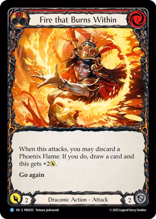 Fire that Burns Within - Rare (PEN255)