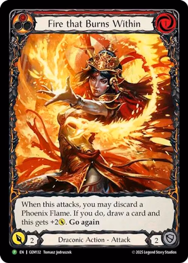 Fire that Burns Within - Promo (GEM132)