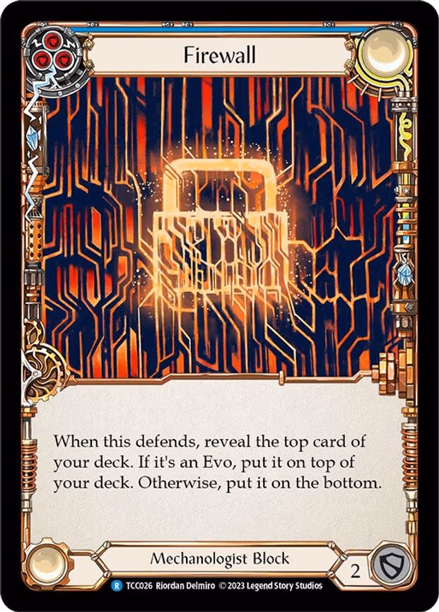 Firewall (Blue) - Rare (TCC026)
