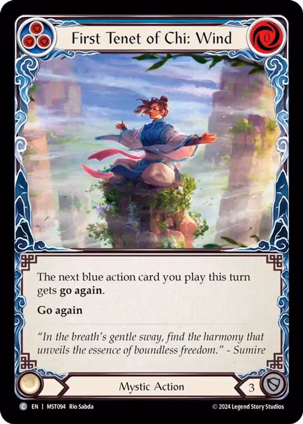 First Tenet of Chi: Wind - Common (MST094)