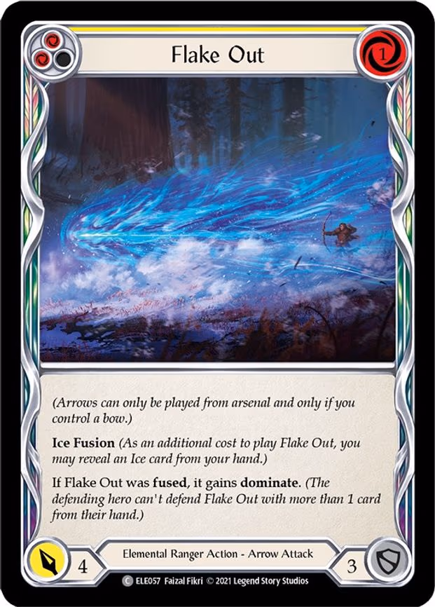 Flake Out (Yellow) - Common (ELE057)