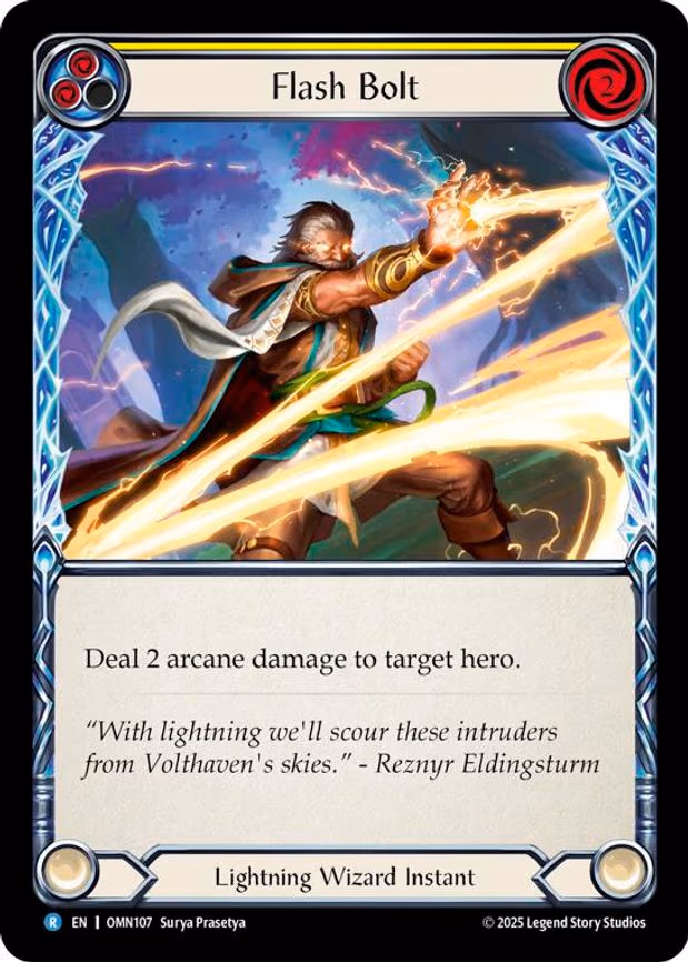 Flash Bolt (Yellow) - Rare (OMN107)