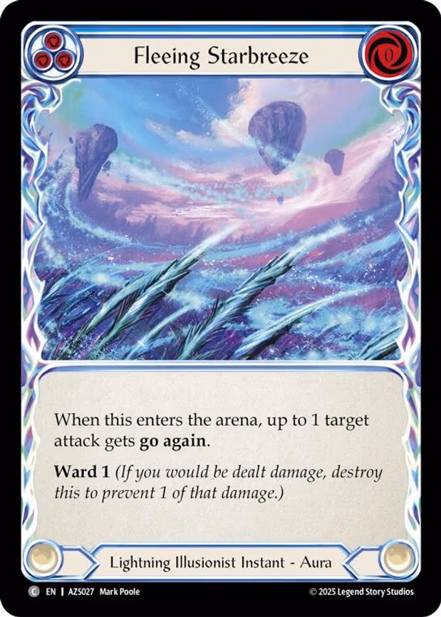 Fleeing Starbreeze (Blue)