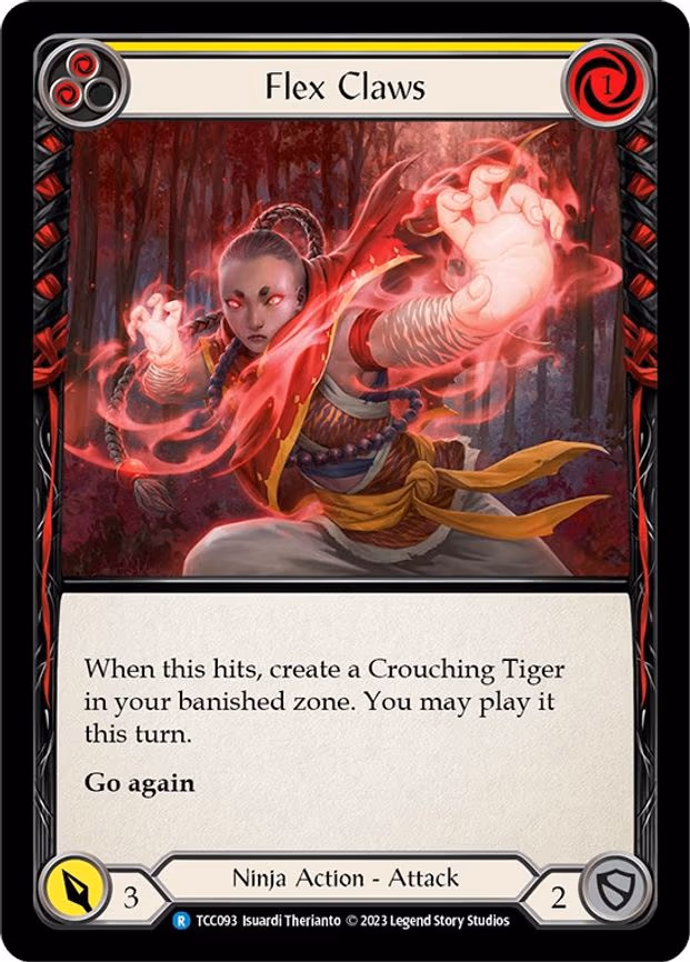 Flex Claws (Yellow) - Rare (TCC093)