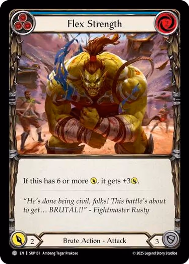 Flex Strength (Blue) - Common (SUP151)