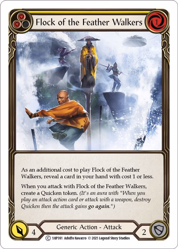 Flock of the Feather Walkers (Yellow) - Common (1HP391)