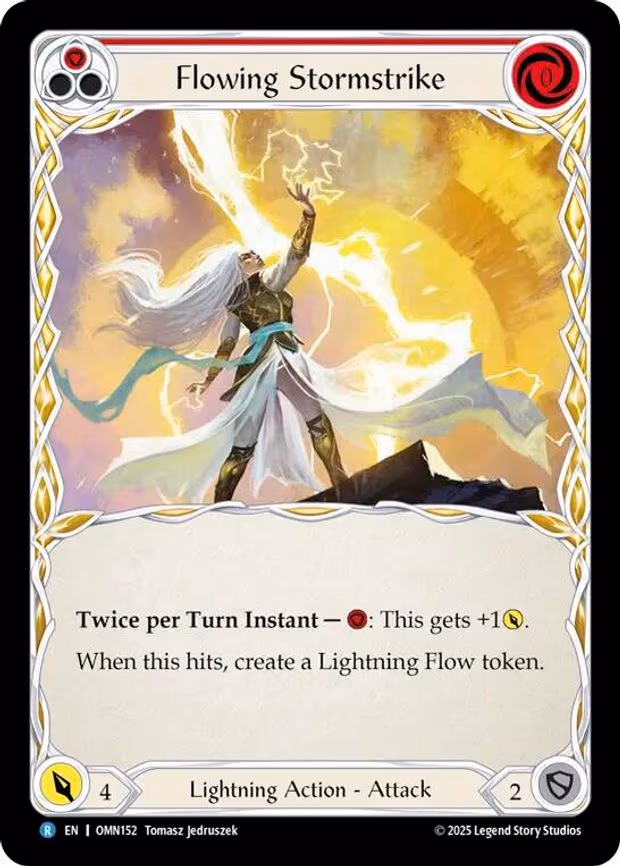 Flowing Stormstrike - Rare (OMN152)