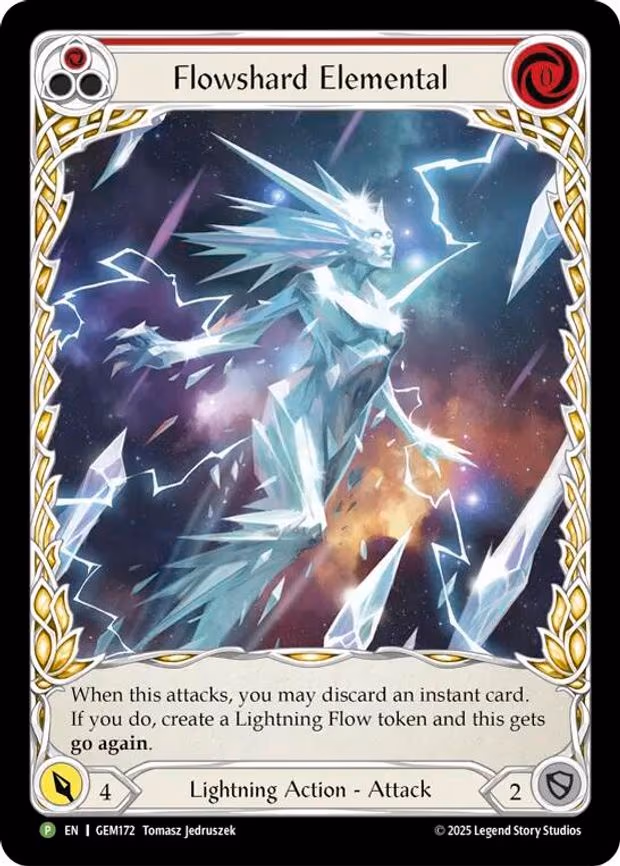 Flowshard Elemental (Red) - Promo (GEM172)