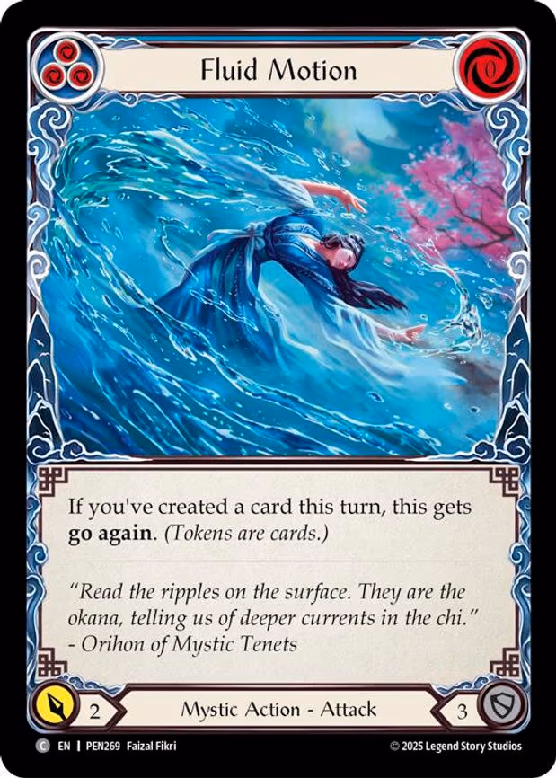 Fluid Motion (Blue) - Common (PEN269)