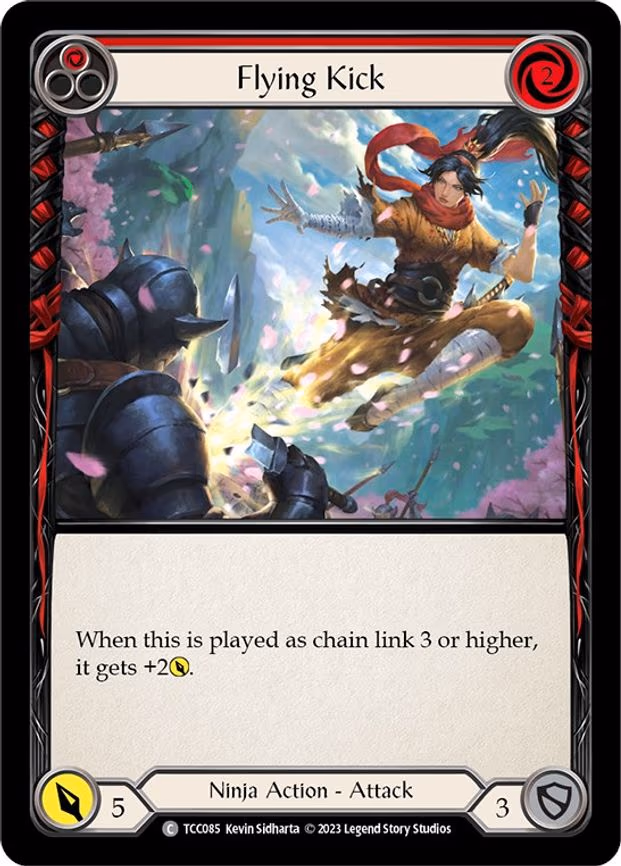 Flying Kick (Red)