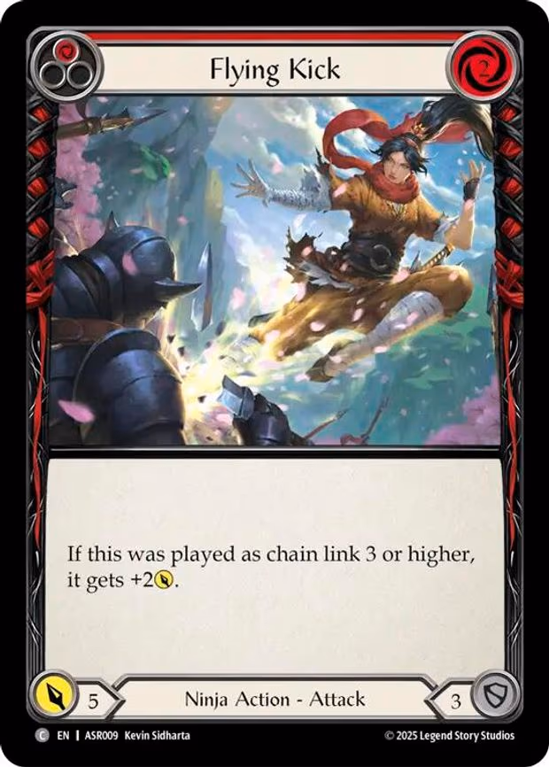 Flying Kick (Red)