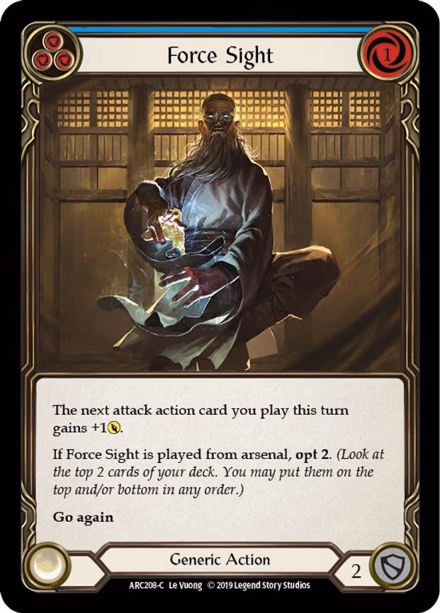 Force Sight (Blue) - Common (ARC208)