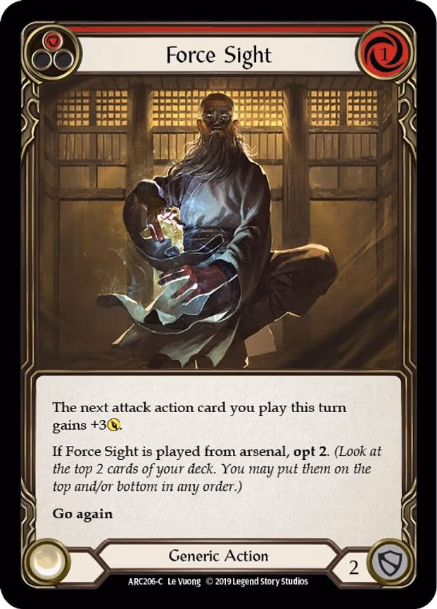 Force Sight (Red) - Common (ARC206)