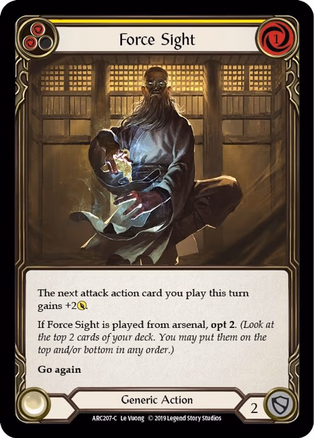 Force Sight (Yellow) - Common (ARC207)