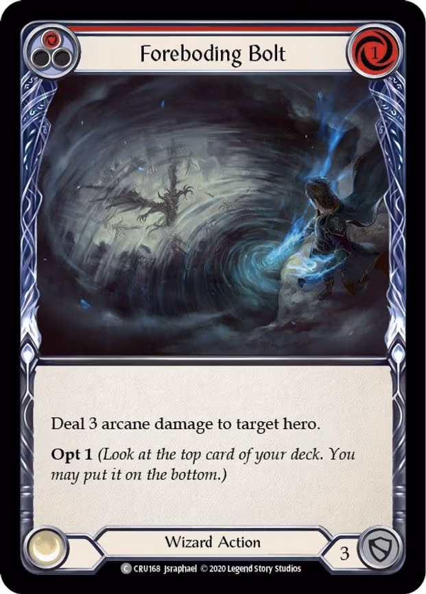 Foreboding Bolt (Red) - Common (CRU168)