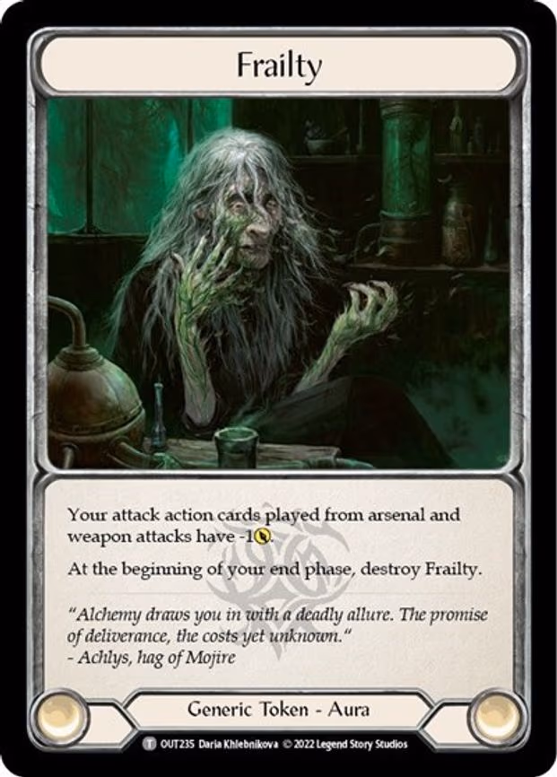Frailty // Spider's Bite - Token (OUT235 // OUT004)