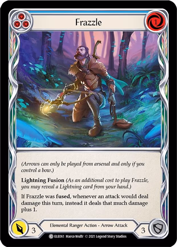 Frazzle (Blue) - Common (ELE061)