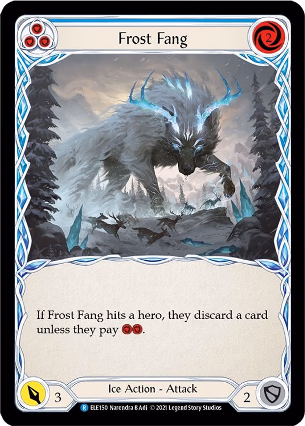 Frost Fang (Blue) - Rare (ELE150)