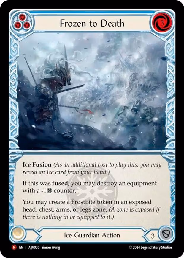 Frozen to Death