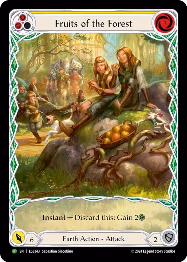 Fruits of the Forest (Yellow) - None (LGS343)