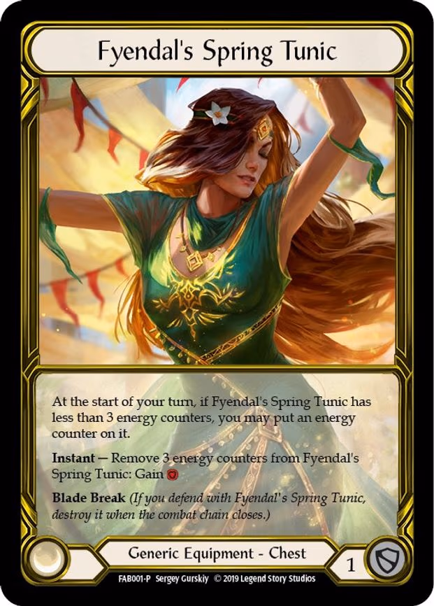 Fyendal's Spring Tunic (Golden) - Promo (FAB001)