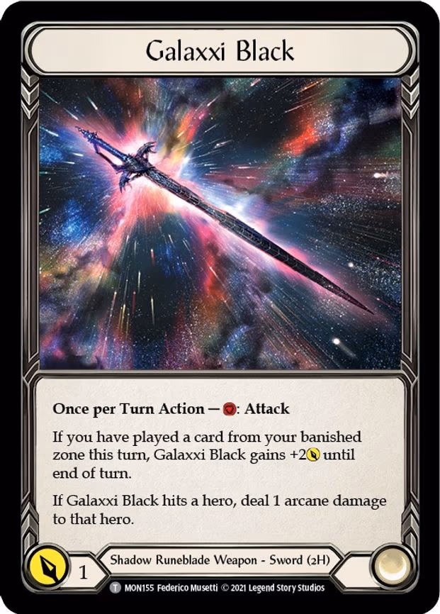 Galaxxi Black // Soul Shackle - Token (MON155 // MON186)