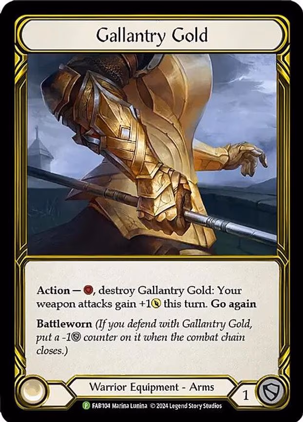 Gallantry Gold (Golden) - Common (FAB104)