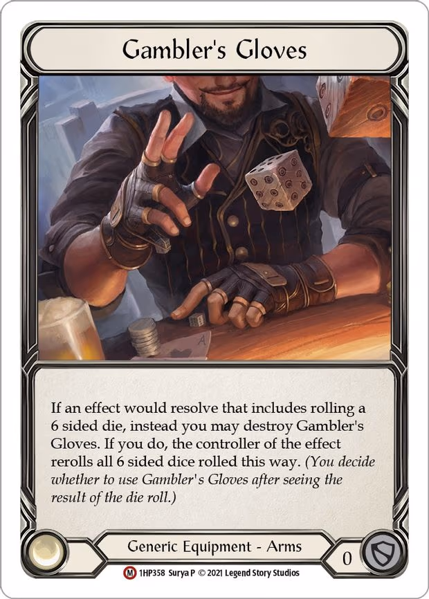 Gambler's Gloves - Majestic (1HP358)