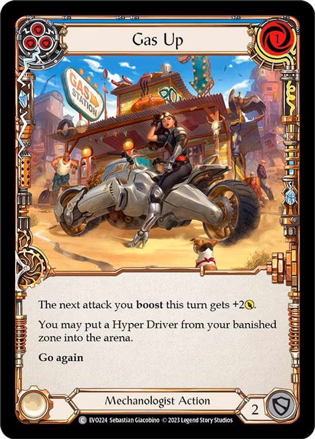 Gas Up (Blue) - Common (EVO224)