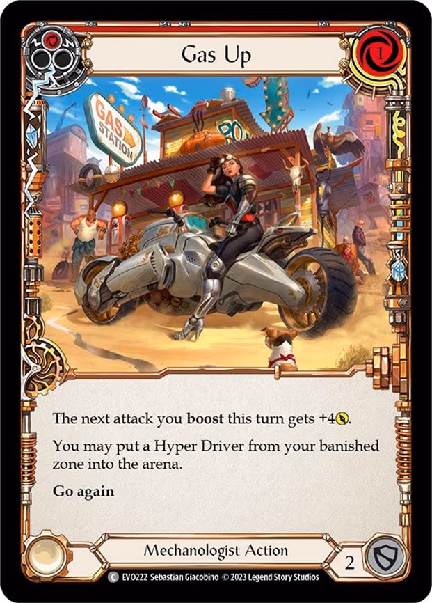 Gas Up (Red) - Common (EVO222)