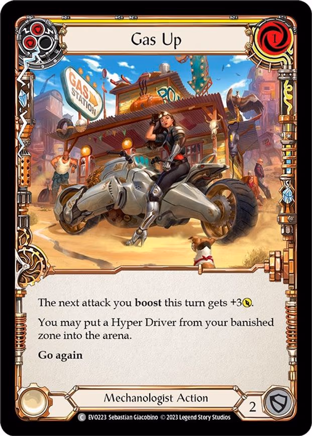 Gas Up (Yellow) - Common (EVO223)