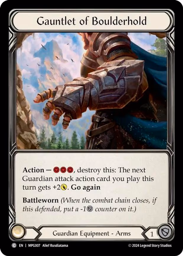 Gauntlet of Boulderhold - Common (MPG007)