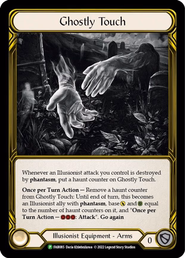Ghostly Touch (Golden) - Promo (FAB085)