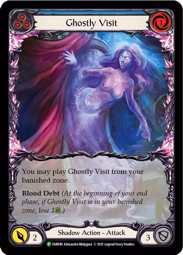 Ghostly Visit (Blue) - Promo (FAB040)