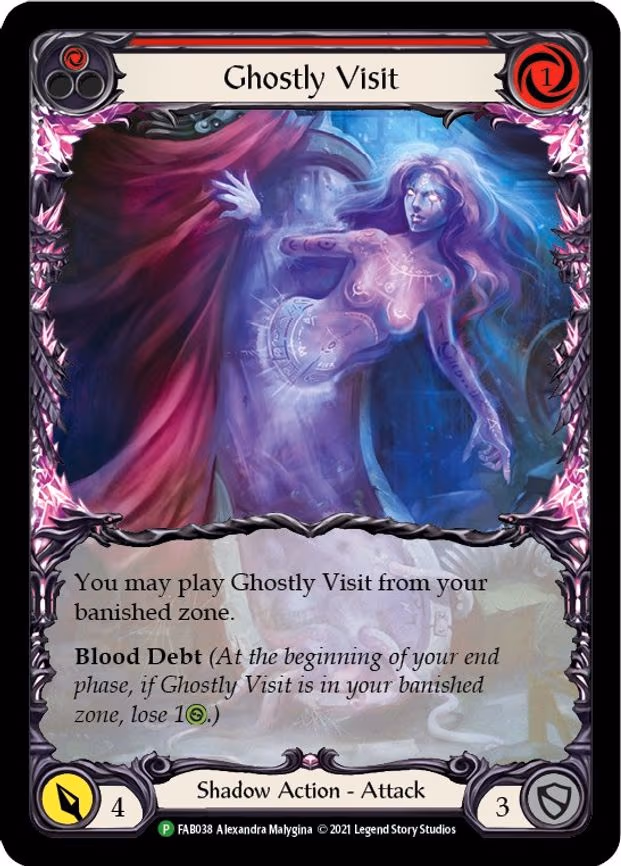 Ghostly Visit (Red)