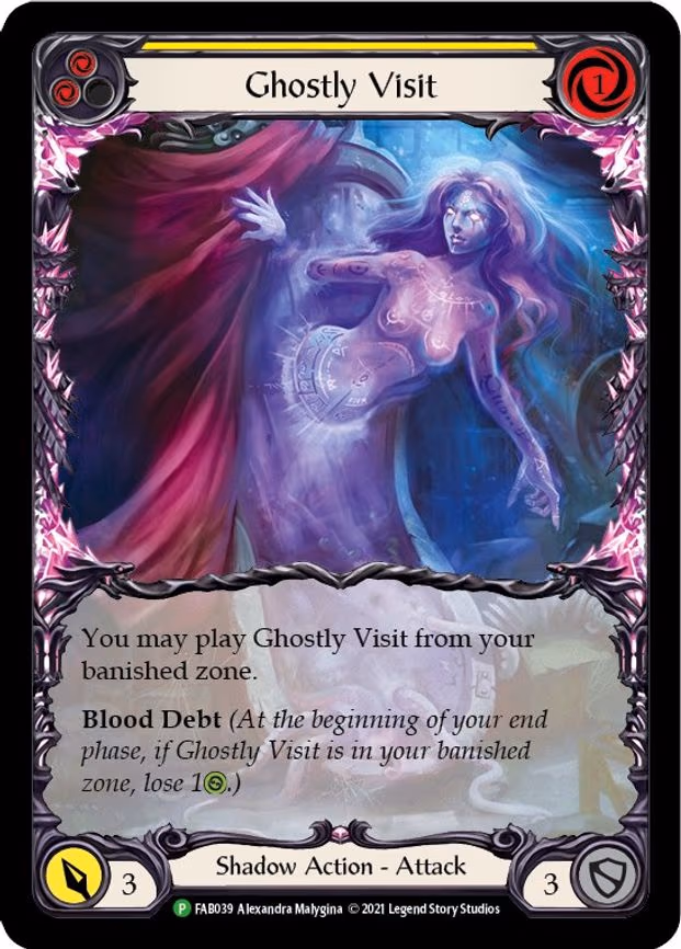 Ghostly Visit (Yellow) - Promo (FAB039)