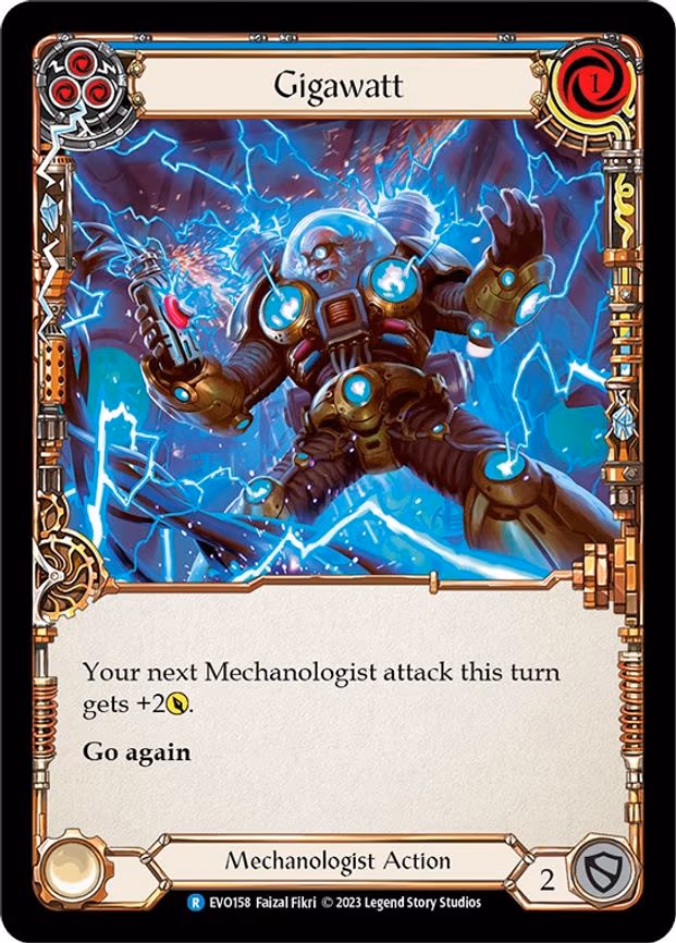 Gigawatt (Blue) - Rare (EVO158)