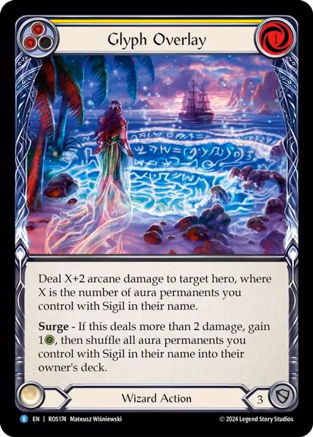 Glyph Overlay (Yellow) - Rare (ROS174)