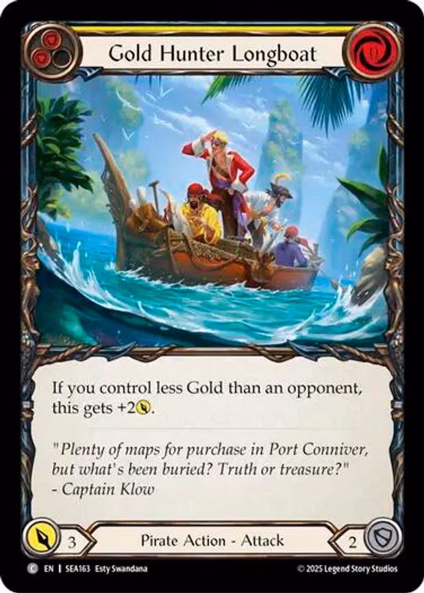 Gold Hunter Longboat - Common (SEA163)