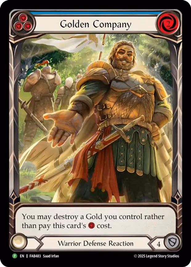 Golden Company (Blue) - Promo (FAB483)