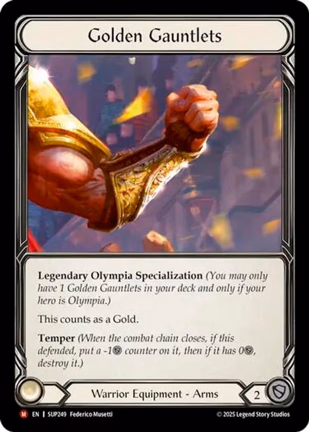 Golden Gauntlets - Majestic (SUP249)