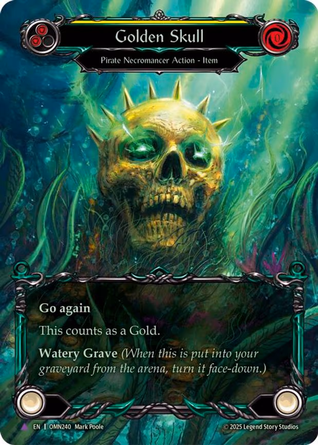 Golden Skull (Yellow) (Marvel) - Marvel (OMN240)