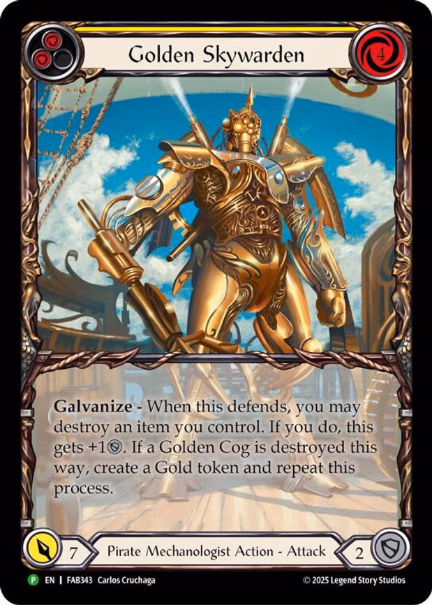 Golden Skywarden - Promo (FAB343)