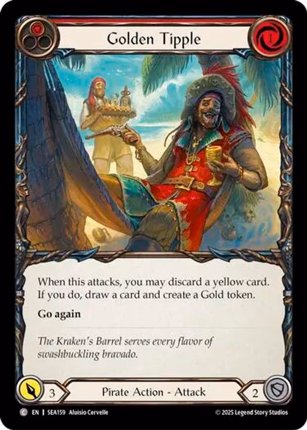 Golden Tipple (Red) - Common (SEA159)