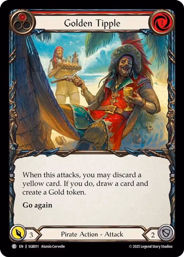 Golden Tipple (Red) - Common (SGB011)