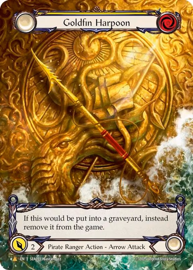 Goldfin Harpoon (Treasure) - Marvel (SEA093)