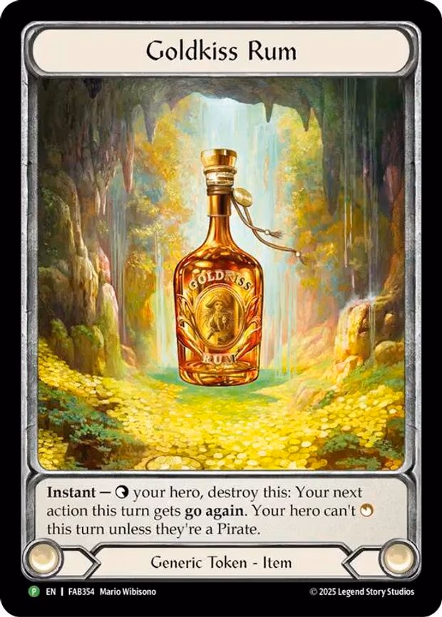 Goldkiss Rum - Promo (FAB354)